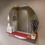 Mondiaz SPOT Badkamerspiegel rond 80cm spiegelplanchet kleur Fire SPOTPLNCHT80FIR - Thumbnail 2