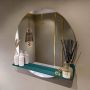 Mondiaz SPOT Badkamerspiegel rond 80cm spiegelplanchet kleur Smag SPOTPLNCHT80SMA - Thumbnail 2