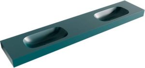 Mondiaz STOR SMALL Smag vrijhangende wastafel 230cm dubbel rand 12cm XM49741Smag