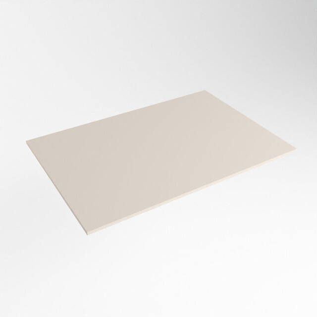 Mondiaz TOP 30 Topblad 40x30x0.9cm geschikt voor afdekplaat Solid surface Linen TOP30-40X0.9LIN