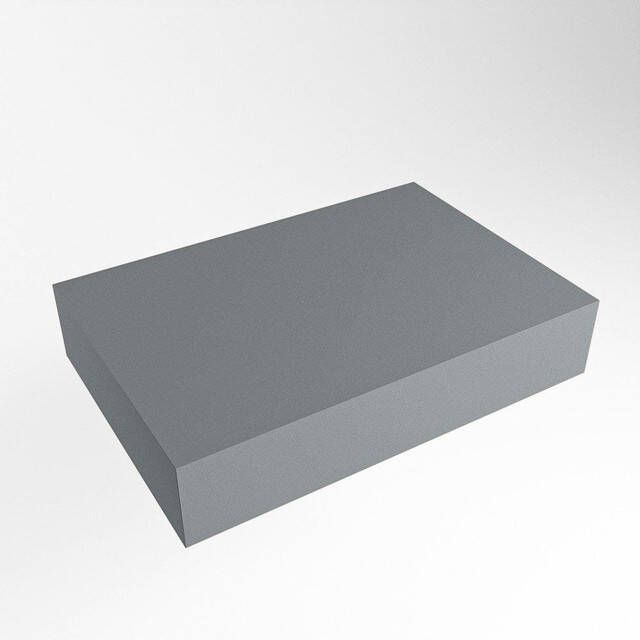 Mondiaz TOP 30 Topblad 50x30x12cm geschikt voor afdekplaat Solid surface Plata TOP30-50X12PLA