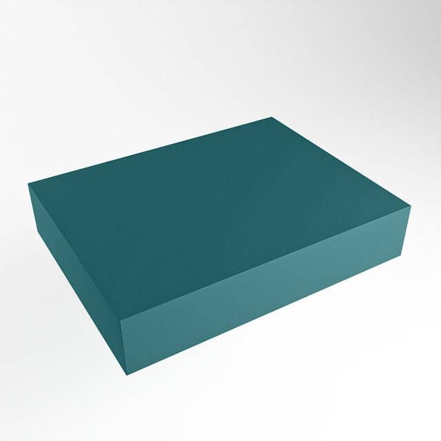 Mondiaz TOP 46 Topblad 40x41x12cm geschikt voor afdekplaat Solid surface Smag TOP46-40X12SMA