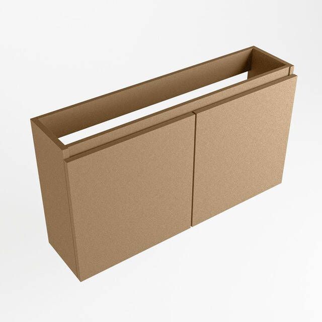 Mondiaz TURE fonteinonderkast 90x22x50cm 2 deuren softclose Oro F55105Oro