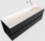Mondiaz VICA Badkamermeubelset 150cm 2 lades wasbak Moon rechts 0 kraangaten solid surface urban PC75341485 - Thumbnail 1