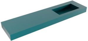 Mondiaz ZINK Smag vrijhangende wastafel 180cm rechts rand 12cm XM49441Smag