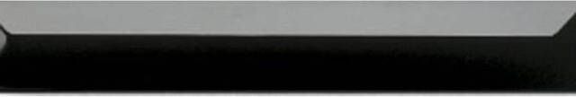 Mosa Foxtrot Tegelstrip voor wand 3x15cm 6.8mm witte scherf Zwart 1006021