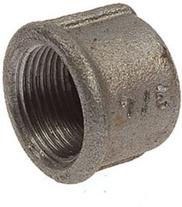 Nefit Ind Nr301 ronde dop binnendraad 1 zwart 9173010005