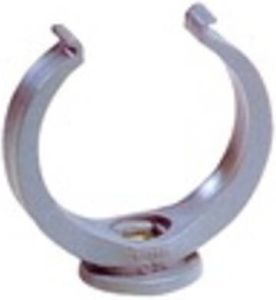 Nemo Go clipsbeugel M7 x Ø50 PVC grijs (per 2) 445151