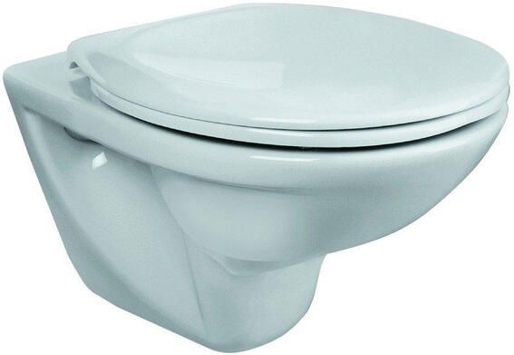 Nemo Start Star hangtoilet 355 x 530 mm porselein wit uitgang PK zonder toiletzitting Norm EN 997 H8232640000001