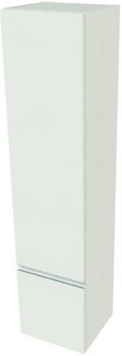 Nemo Spring Fortitudo Uno halfhoge kolomkast B350 x H1520 x D340 mm 2 deuren links Geintegreerde greep kleur Carini Walnut Natur 941581