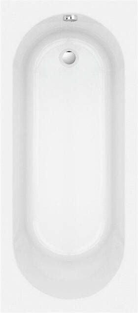 Nemo Spring Nantes inbouwbad mono afvoer D52 1700x750x400mm 185L met potenstel wit acryl OUTLETSTORE GA42101