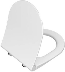 Nemo Spring Purcompact dunne toiletzitting in duroplast softclose en takeoff 457x364 mm wit 110-003-729