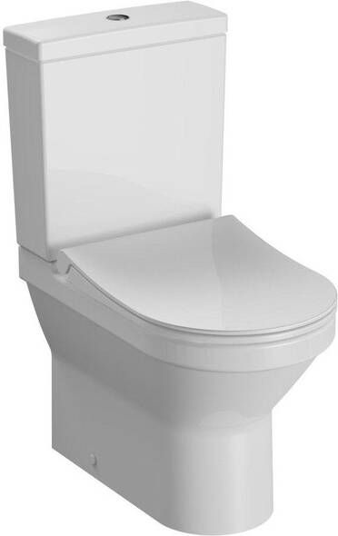 Nemo Spring Purcompact toiletset 60x80x38cm met reservoir softclose & quickrelease zitting staand porselein wit 049133