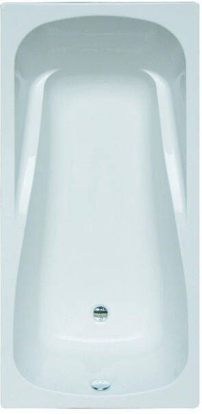 Nemo Spring Sereno inbouwbad acryl 180x85x43cm afvoer D5.2 235L inclusief potenstel wit SKU 119727