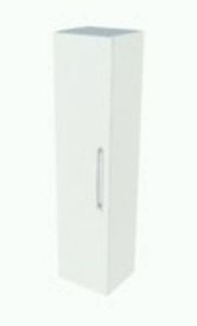 Nemo Spring Solis kolomkast 350 x 1660 x 360 mm 1 deur omkeerbaar met greep kleur wit 940908