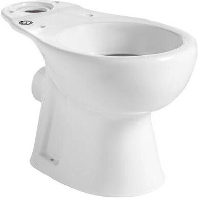 Nemo Start Star staand toilet 650 x 380 x 360 mm wit porselein Huitgang 190 mm wczitting en jachtbak niet inbegrepen FL16AWHA 049012