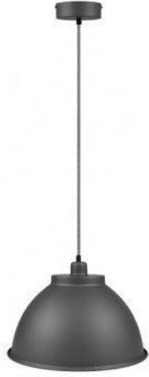 Njoy Hanglamp industrieel met E27 fitting IP20 38x25cm verlichting grijs SD-2020-06