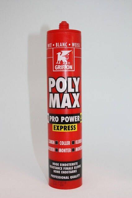 Njoy Montagekit 310ml tube tbv bevestiging plint ca. 25m2 PL201917