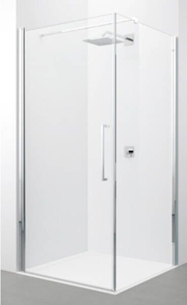 Novellini Young 2.0 G draaideur 97 99x200cm voor FG zijwand chroom helder Y2G971K
