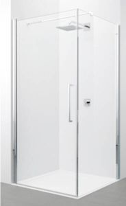 Novellini Young 2.0 G draaideur 97 99x200cm voor FG zijwand chroom helder Y2G971K