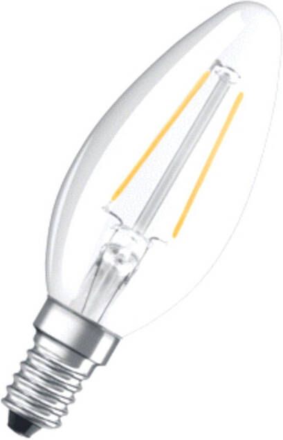 Osram Retrofit LED-lamp dimbaar E14 2.8W 2700K 4058075436824