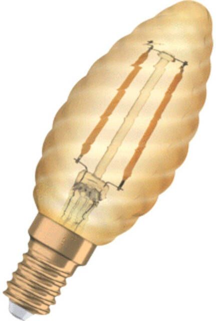 Osram Vintage 1906 LED-lamp E14 5W 120LM 4058075293243