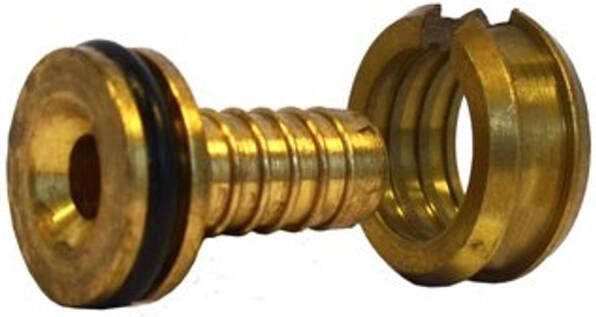 Pentec inzetkoppeling t.b.v. wartel 15mm knel 14x2mm set= tule+ring 1450-0-02-31