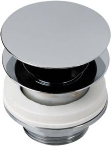 Plieger afvoerplug voor wastafel 5 4 chroom 5427425