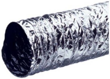 Plieger aluminium PVC luchtslang brandveilig ø 150mm 3 meter aluminium 4414365 - Foto 1