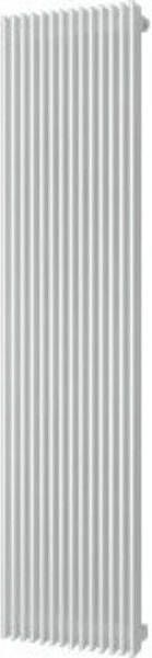 Plieger Antika Retto designradiator verticaal middenaansluiting 1800x415mm 1556W wit structuur 7253216