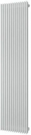 Plieger Antika Retto designradiator verticaal middenaansluiting 1800x415mm 1556W zwart 7253246