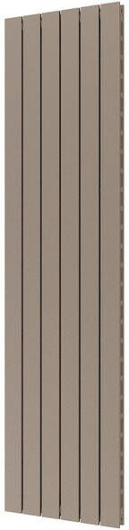 Plieger Cavallino Retto designradiator verticaal dubbel middenaansluiting 1800x450mm 1162W zandsteen 7253036