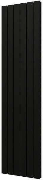 Plieger Cavallino Retto designradiator verticaal dubbel middenaansluiting 1800x450mm 1162W zwart grafiet (black graphite) 7253042