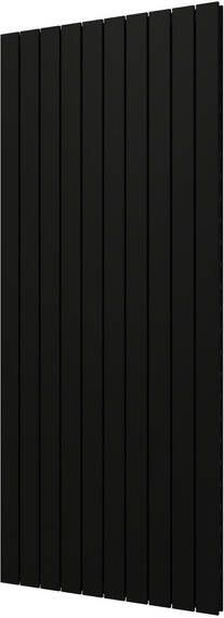 Plieger Cavallino Retto designradiator verticaal dubbel middenaansluiting 1800x754mm 1936W mat zwart 7250316