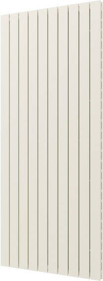 Plieger Cavallino Retto designradiator verticaal dubbel middenaansluiting 1800x754mm 1936W wit structuur 7255279