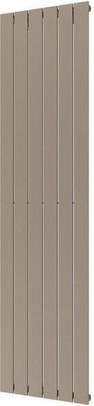 Plieger Cavallino Retto designradiator verticaal enkel middenaansluiting 1800x450mm 910W zandsteen 7252974