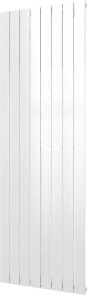 Plieger Cavallino Retto designradiator verticaal enkel middenaansluiting 1800x602mm 1205W wit 7252982