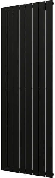 Plieger Cavallino Retto designradiator verticaal enkel middenaansluiting 1800x602mm 1205W zwart 7252993