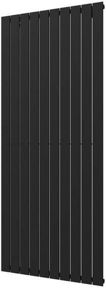 Plieger Cavallino Retto designradiator verticaal enkel middenaansluiting 1800x754mm 1506W donkergrijs structuur 7255277