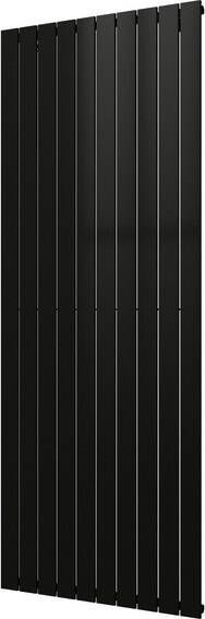 Plieger Cavallino Retto designradiator verticaal enkel middenaansluiting 2000x754mm 1666W antraciet metallic 7255339 - Foto 1