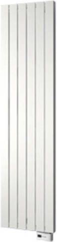 Plieger Cavallino Retto-EL II Fischio elektrische designradiator verticaal 1800x450mm 1000W mat wit 7255763 - Foto 1