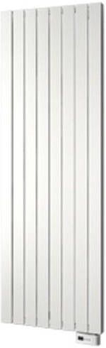 Plieger Cavallino Retto-EL II Fischio elektrische designradiator verticaal 1800x602mm 1200W donkergrijs structuur 7255784 - Foto 1