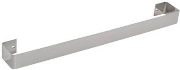Plieger Cavallino Retto handdoekbeugel RVS max. 2 per radiator 754mm Cavallino Retto enkel Chroom 4357105