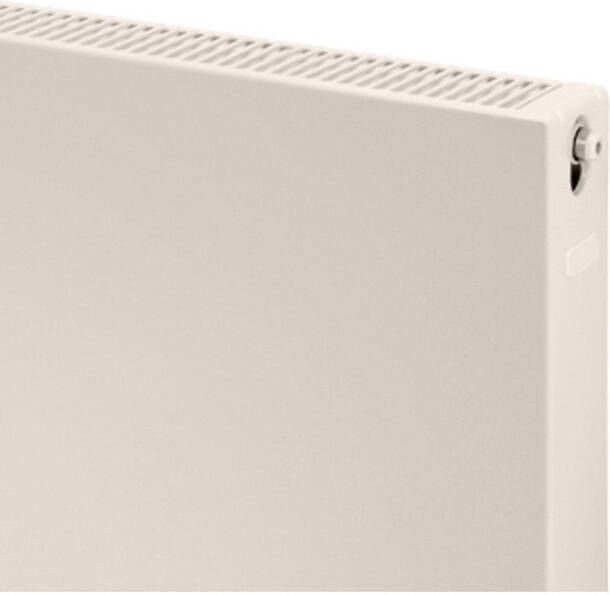 Plieger Compact flat paneelradiator compact vlakke plaat type 22 90x60cm 1266watt pergamon 7340528