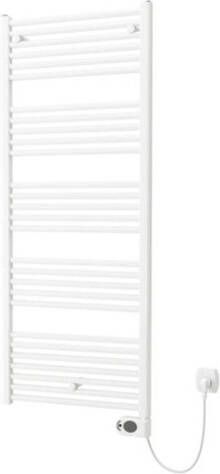 Plieger Elba Electrical Elektrische Designradiator 146.2x50cm met thermostaat 700w wit 1550007