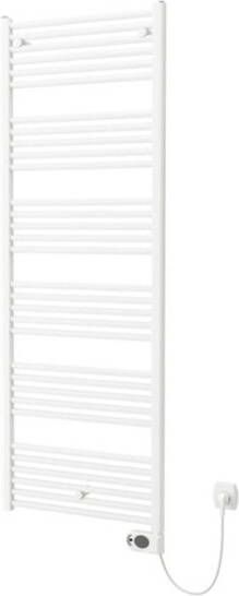 Plieger Elba Electrical Elektrische Designradiator 170.2x60cm met thermostaat 900w wit 1470430