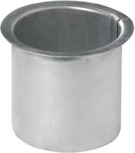 Feyts zinkengoot tapeind voor bakgoot B100mm L=100mm 0214020101