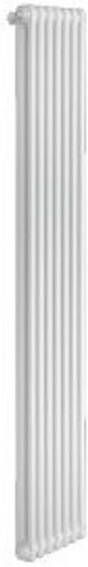 Plieger Florence designradiator verticaal 1800x322mm 903W parelgrijs (pearl grey) 7253338