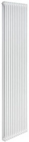 Boss & Wessing Designradiator Plieger Florence 1677 Watt Zijaansluiting 180x60 cm Antraciet Metallic - Foto 2