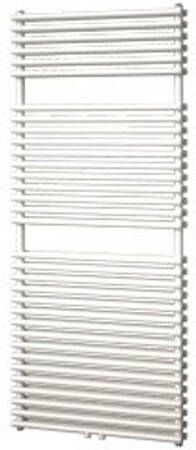 Plieger Florian Nxt M designradiator dubbel horizontaal met middenaansluiting 1406x600mm 1153W zandsteen 7255243 - Foto 1